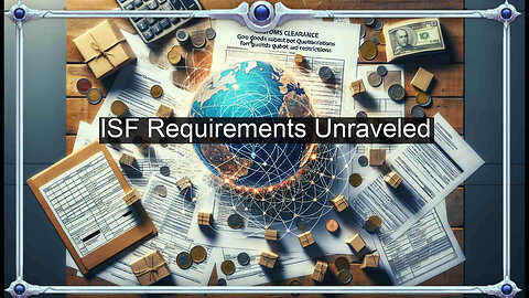 Navigating ISF Compliance: Understanding Key Requirements