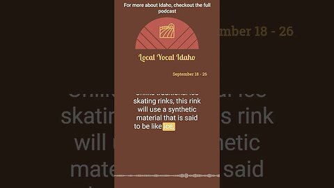 Free Skating Rink Coming to Downtown Boise!