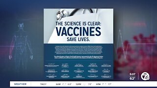 Dozens of Henry Ford medical professionals sign letter urging Michiganders to get COVID-19 vaccine