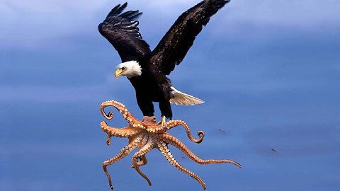 Eagle vs Octopus