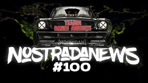 Teaser NostradaNews #100 Live sur Odysee Dimanche 14h au Québec 20h en France Live Rumble 19h/1h