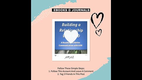 BUILDING A RELATIONSHIP WITH GOD! #ebooks #faith #KINGDOMRELATION #journal