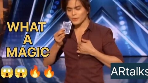 What an amazing Magic 😱🔥 #talent #american got talent