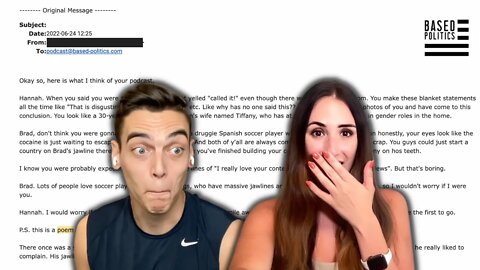 😳 The Most UNHINGED Hate Email We’ve Ever Received (Reaction)