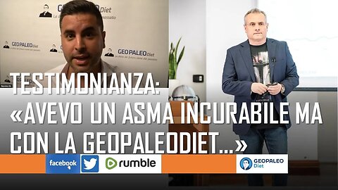 Testimonianza Yo: "Avevo un Asma terribile, per i medici era incurabile ma poi la GeoPaleoDiet..."