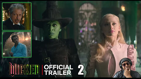 Wicked Official Trailer 2 Reaction!