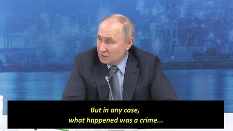 Putin on destruction of IL-76 with Ukrainian POWs