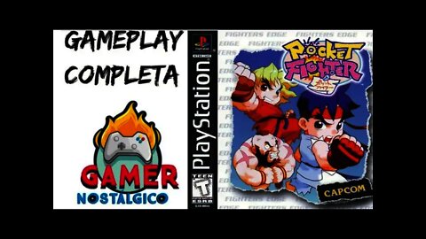 Pocket Fighter -- Playstation -- GAMEPLAY COMPLETA