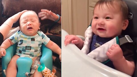 Funniest Baby Reactions When Massages Part 2