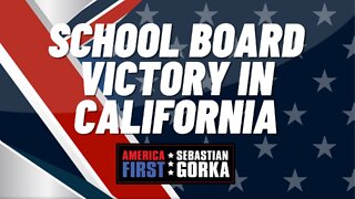 School Board Victory in California. Jennifer Horn with Sebastian Gorka on AMERICA First