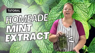 How to make Homemade Mint Extract