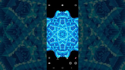 Tangle app on Android: perfect symmetry #5