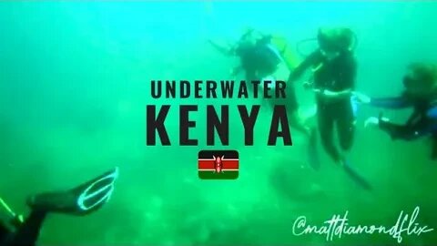 Scuba Diving in Magical Kenya, Uncut Footage | Relaxation Music, Mombasa, Tropical #tour #kenya