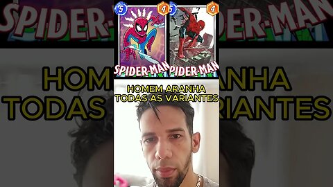 HOMEM ARANHA TODAS AS VARIANTES MARVEL SNAP #marvelsnap