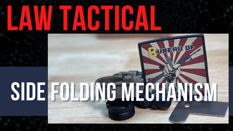 LAW Tactical Side Folding Mechanism #lawtactical #sidefolder #brownells