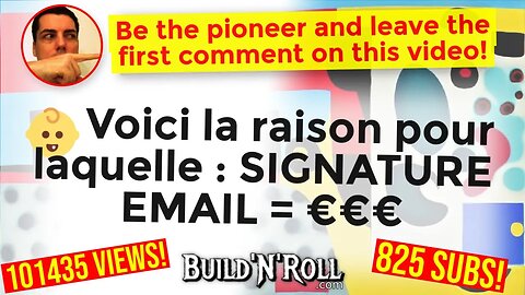 👶 Voici la raison pour laquelle : SIGNATURE EMAIL = €€€