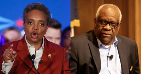 Chicago's Lori Lightfoot Yells to Crowd: 'F**k Clarence Thomas'