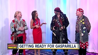 Ye Mystic Krewe pirates ready to invade