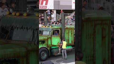 Crazy SEMI Truck Ratrod Build Leaving SEMA