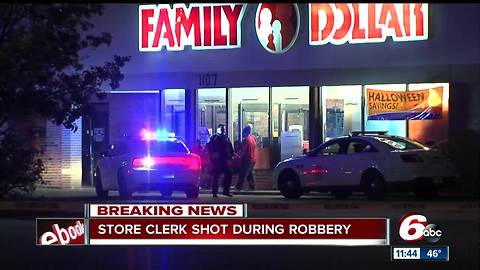 Family Dollar store clerk shot on Indianapolis’ east side