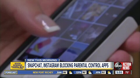 Social media apps can block parental control programs