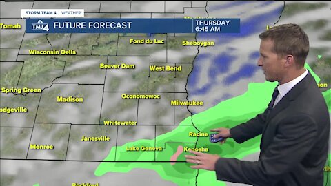 Chilly, windy Thursday with gusts up to 45 mph