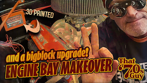 From Rust to Glory: Restoring a '72 Fury Engine Bay with simple DIY Techniques & Big Block Upgrade!