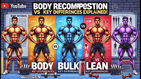 Body Recomposition vs Bulk vs Lean: Key Differences Explained!