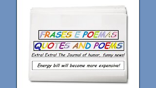 Funny news: Energy bill will become more expensive! [Quotes and Poems]