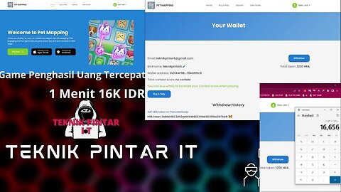 APLIKASI PENGHASIL UANG TERCEPAT 1 MENIT 16 RIBU - PART1