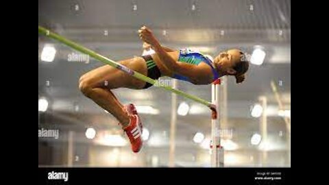 High jump in slo moe great one #verticalhighjump