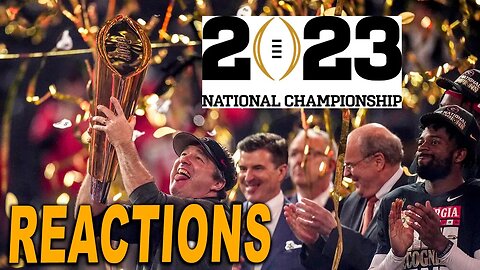 National Championship Reactions (plus Saban reacts to David Pollack)