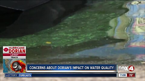 Hurricane Dorian may impact Lake O, affecting water quality