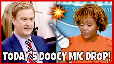 DOOCY MIC DROP🤜🎤on Karine Jean-Pierre: “You guys said the Pandemic is not a Big Deal Anymore” 💥