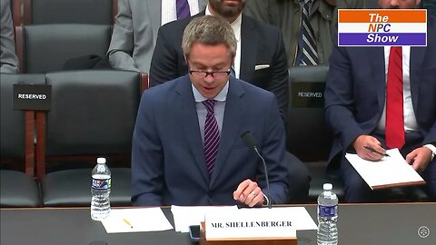 Michael Shellenberger's Opening Statement To Congress 🟠⚪🟣 NPC Politics