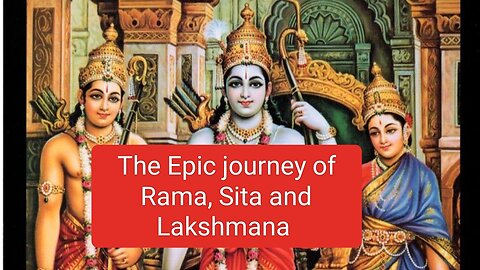 Story in English: The Epic journey of Rama, Sita and Laxmana 🔥