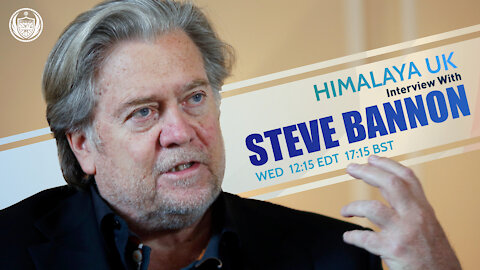 Weekly Interview with Mr. Bannon (every Wed) 20th October, 2021