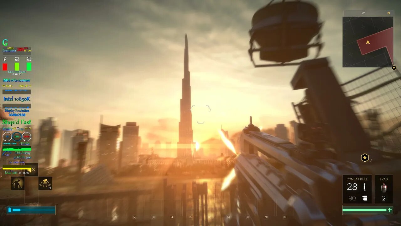 Deus Ex Mankind Divided RTSS Overlay Custom 3D Text with animation OSD