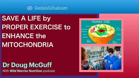 McGuff 4: A TRUE STORY: SAVE A LIFE by PROPER EXERCISE to ENHANCE the MITOCHONDRIA