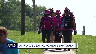 Hundreds expected in Novi to kick off 3-day Susan G. Komen walk