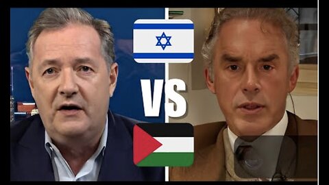 Jordan Peterson EDUCATES Piers Morgan Israel Palestine War