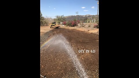 CAT 299 D2 Skid Steer Track Loader How to Spread Gravel like a Pro DIYin4D