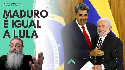 MADURO rebate CRÍTICAS sobre INELEGIBILIDADE de OPOSITORA CITANDO LULA e, de fato, é a MESMA COISA