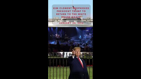 Kim Clement Prophesied A Second Term Return of President Trump