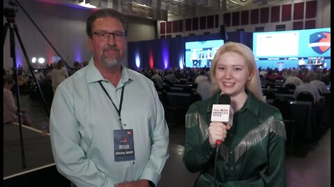 Jayne Zirkle interviews the attendees of Mike Lindell’s Election Summit.