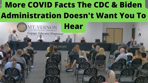 More COVID Facts The CDC & Biden Administration Doesn't Want You To Hear