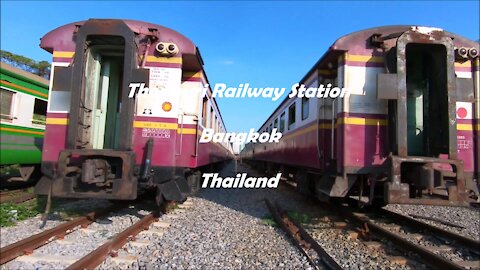 Thonburi Railway Station in Bangkok, Thailand