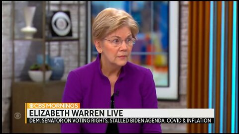 Sen Warren WON'T Answer If She Believes Biden Is Fit To Be President