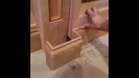 Tips from a Carpenter for making door corners - Woodworking Tips #shorts