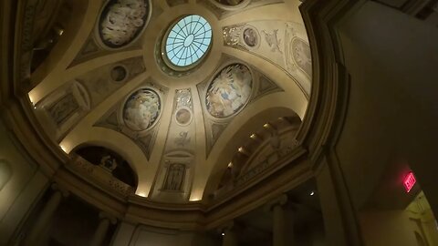 Boston 4K MFA - Inside Museum of Fine Arts atrium - #citytour #artmuseum #artwork Massachusetts